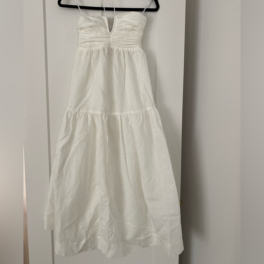 Steele Brand, white dress
